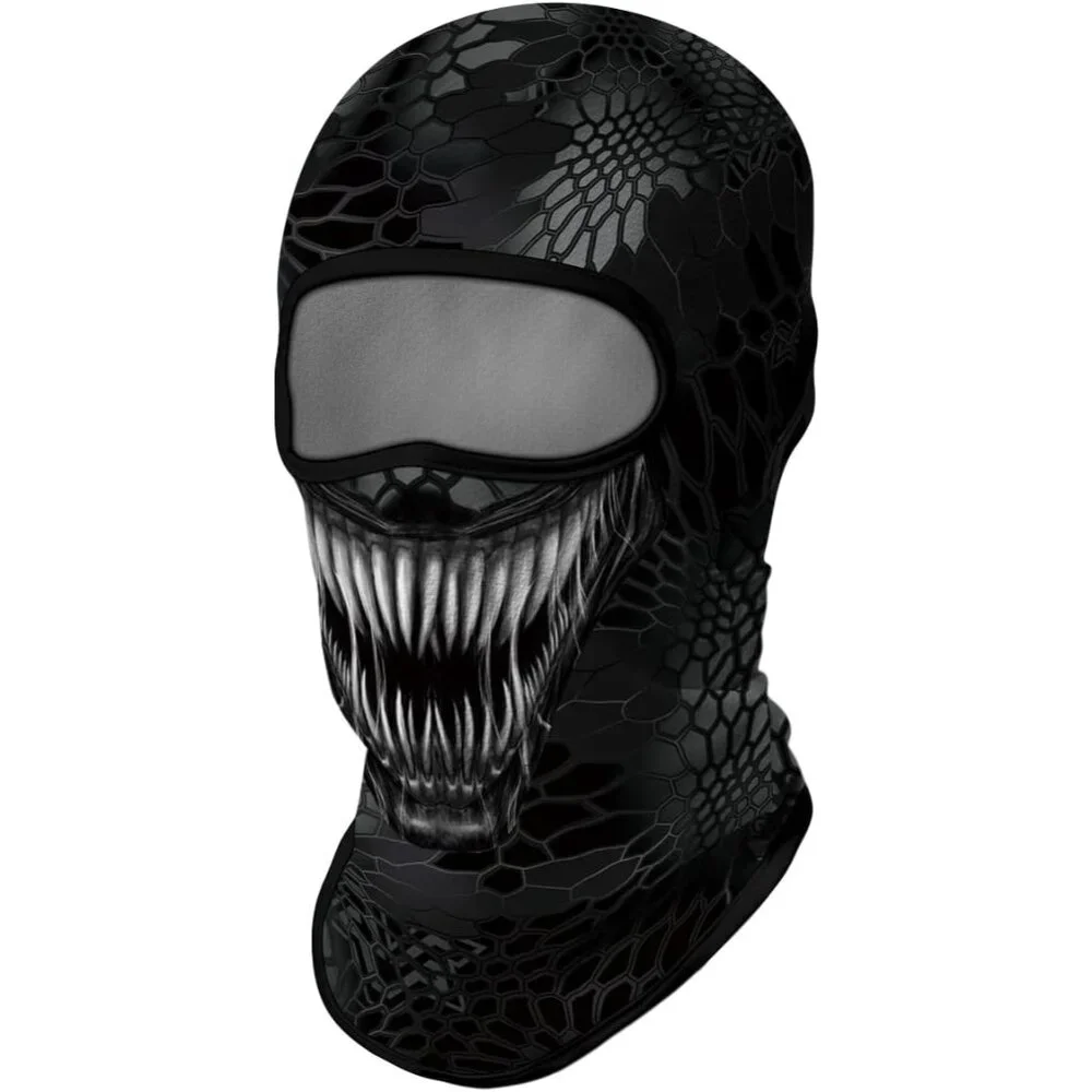 3D Skull Mask Balaclava Tactical Bike Ski Motorcycle Face Cover Unisex
